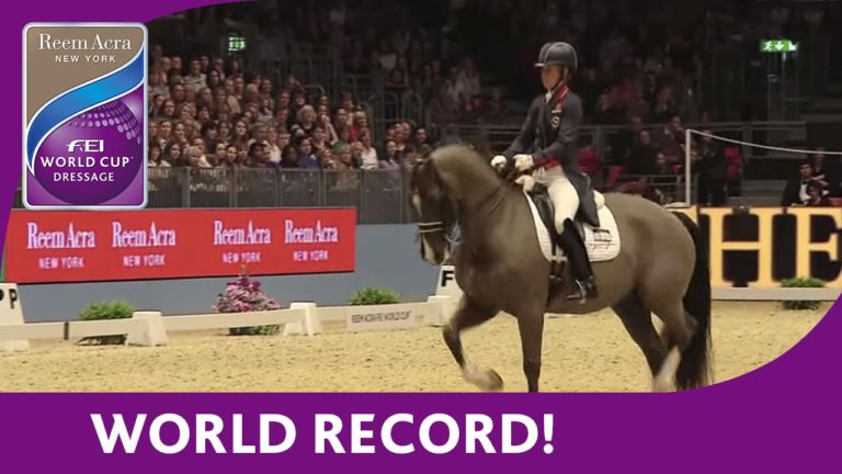 Charlotte Dujarding en Valegro Olympia 2014
