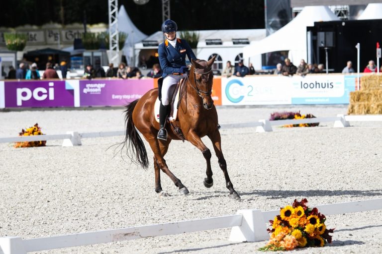 Alex Hua Tian aan de leiding na eerste dressuurdag Boekelo