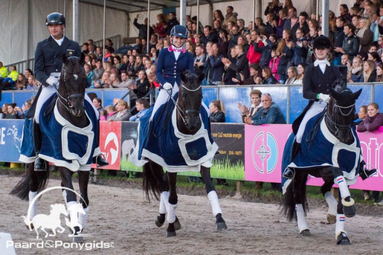 Van der Meer, Nekeman en Van Mierlo winnen teamwedstrijd kür op muziek