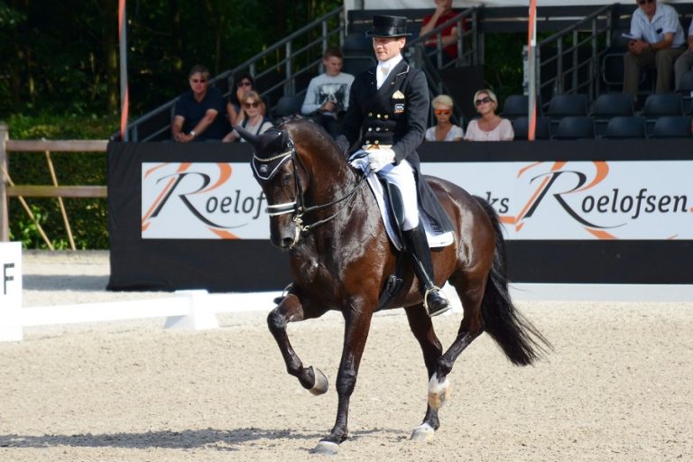 Edward Gal en Glock’s Undercover IJzersterk bij NK Dressuur Ermelo
