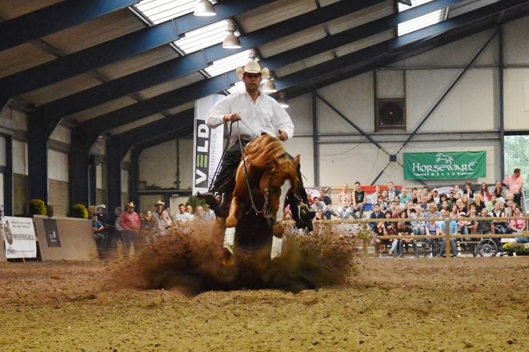 Jurgen Pouls beste Nederlander in finale EK Reining
