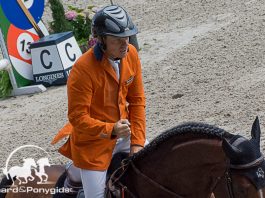 Willem Greve komt zelf uit Markelo in Twente en rijdt aanstaande zondag zijn derde Nations Cup van het seizoen met de merrie Zypria S