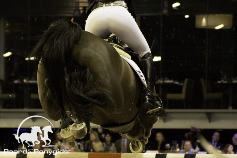 Mart IJland winnaar KNHS-Hartog Lucerne wedstrijd in Balkbrug