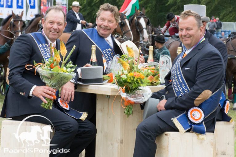 Oranje vierspanteam wint voor tiende maal op rij CHIO Aken