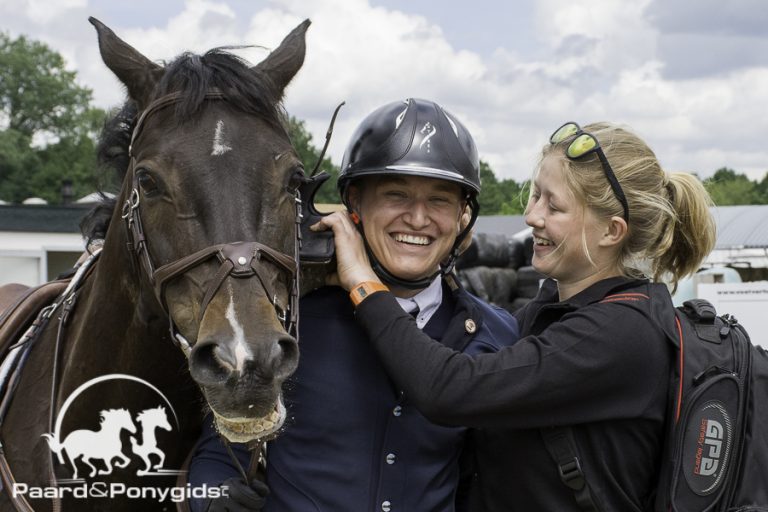 Bjinse Venderbosch neemt de leiding in het NK eventing Junioren