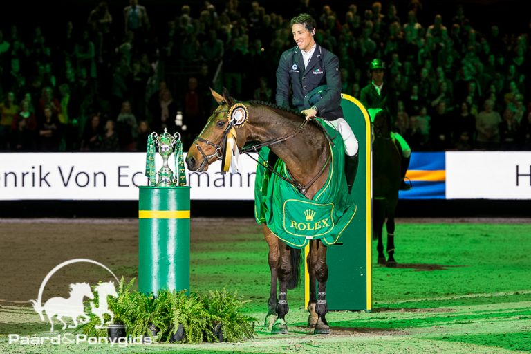 Henrik von Eckermann wint loodzware Rolex Grand Slam