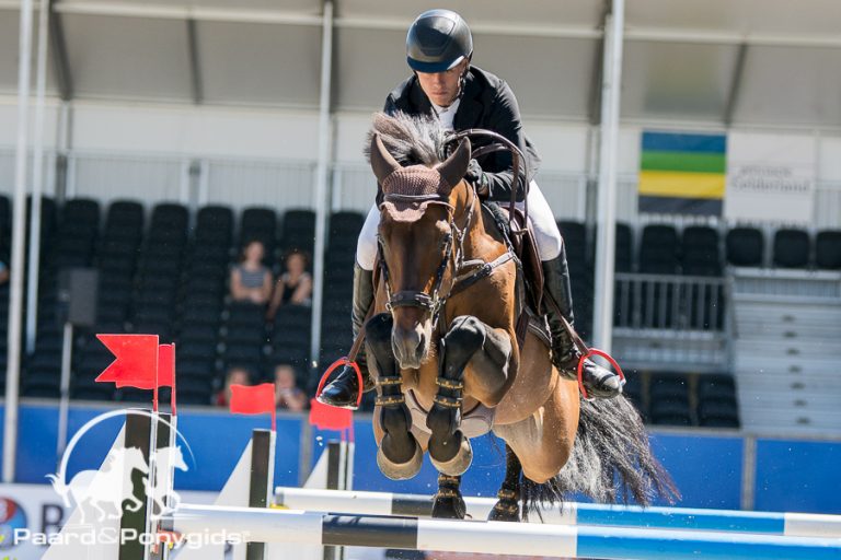 Kevin Jochems tweede achter Simone Blum in GP van Gelderland