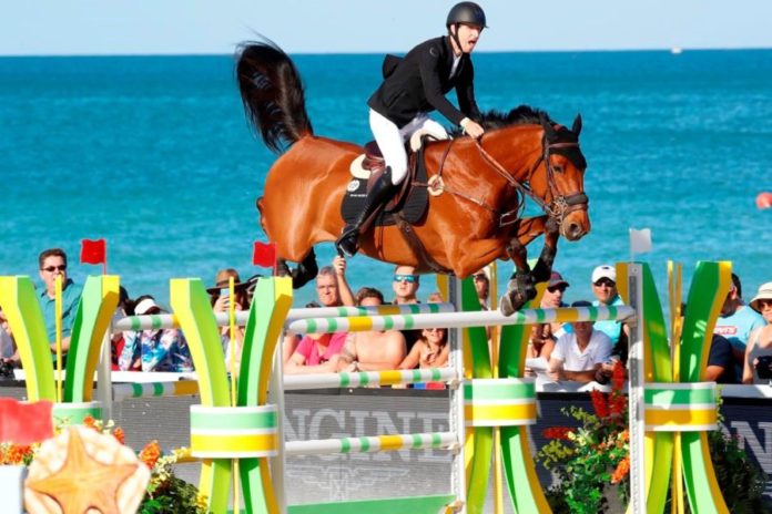 Pieter Devos wint GP Miami Beach. Foto: LGCT / Stefano Grasso