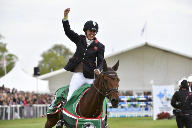 Piggy French geeft Oliver Townend het nakijken