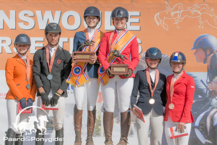Elise Otto en Mylene Spaak Nederlandse JeugdkampioenenEventing Selectie EK-Eventing Jeugd bekendgemaakt
