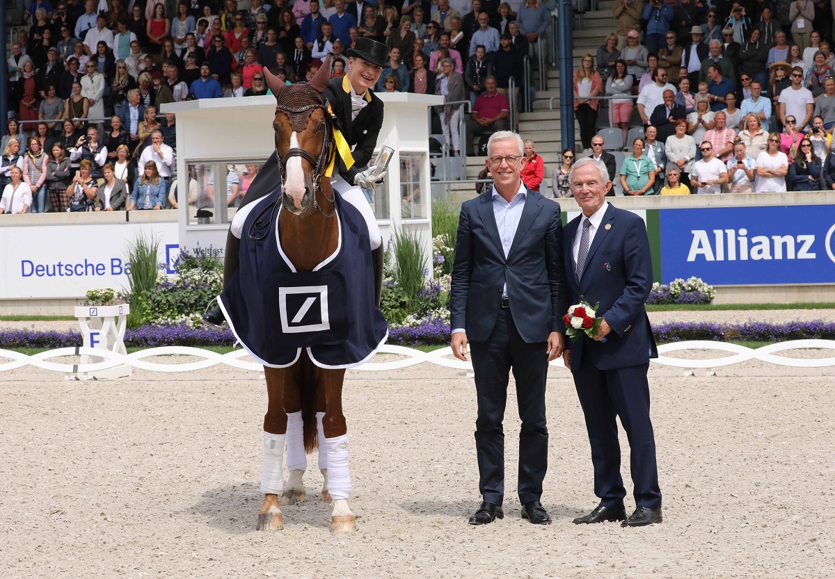 Isabell Werth met Bella Rose Ruim 90 procent voor Isabell Werth