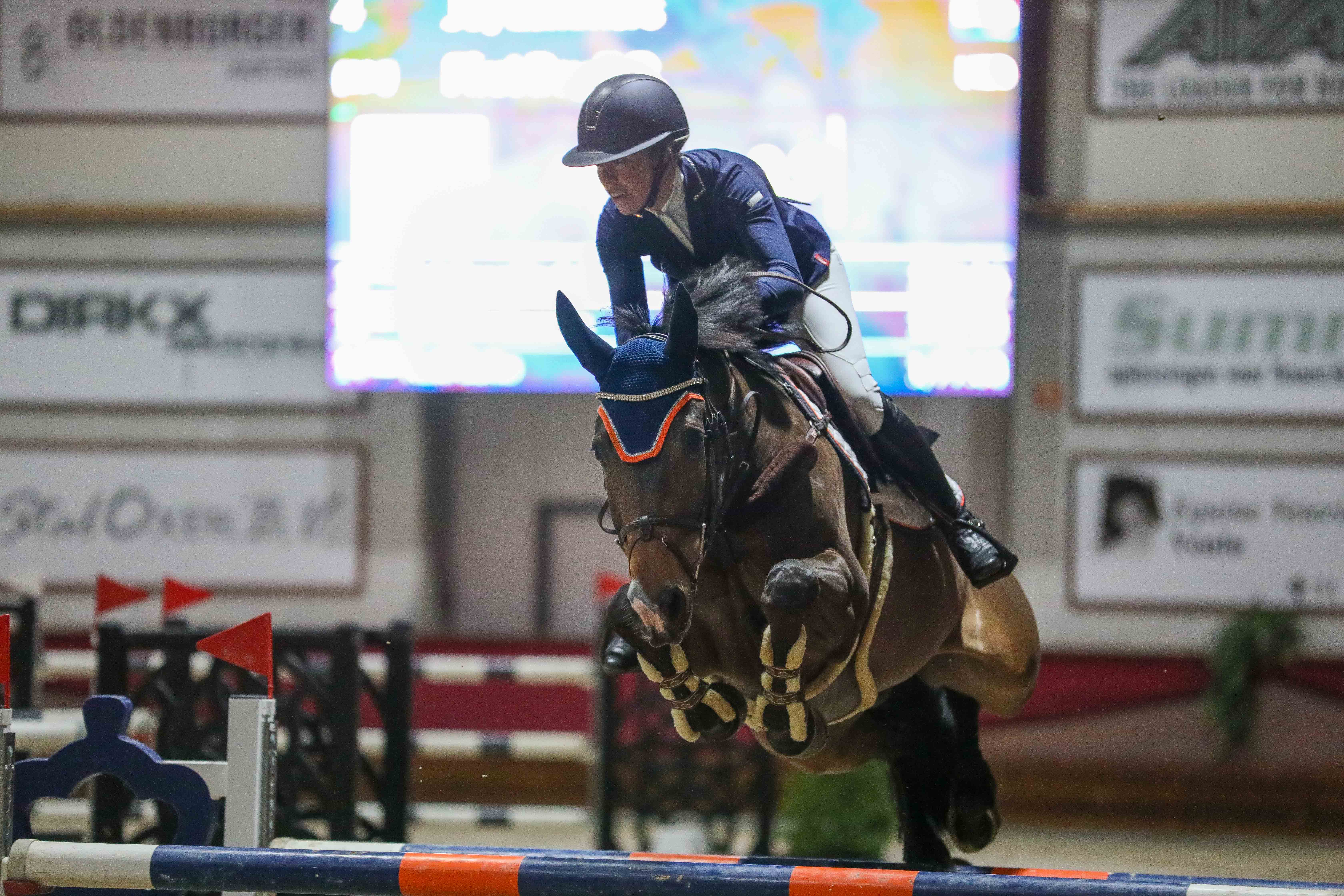 Joy Lammers met First Boy B.B. Derde plaats voor Joy Lammers met First Boy BB in Kronenberg