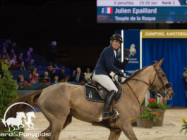 Julien Epaillard met Toupie de la Roque winnaar Grote Prijs van Amsterdam
