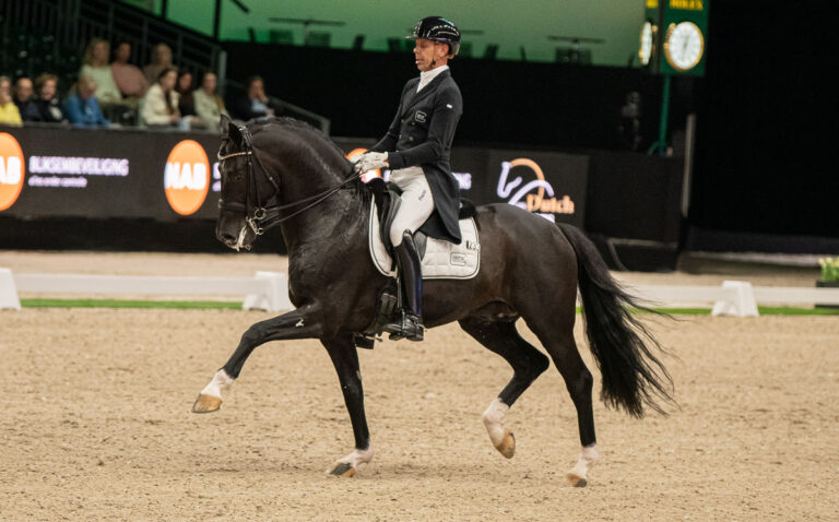 Hans Peter Minderhoud wint CDI3* Kür op Muziek bij The Dutch Masters
